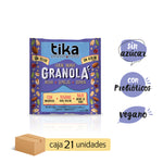 Tika Cereal Salvaje Granola Avena + Semillas + Quinoa / Caja 21 unid.