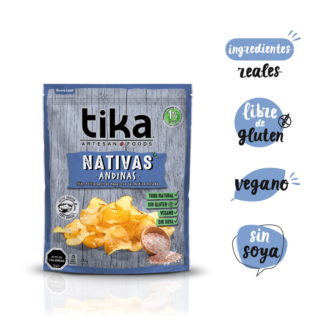 Tika Nativas 180g / Caja Mix 14 unidades