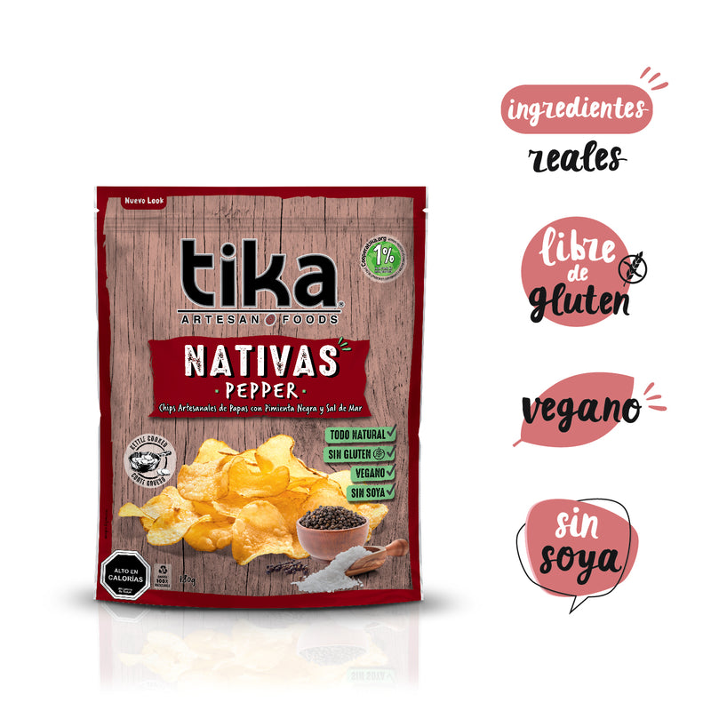 Tika Nativas 180g / Caja Mix 14 unidades