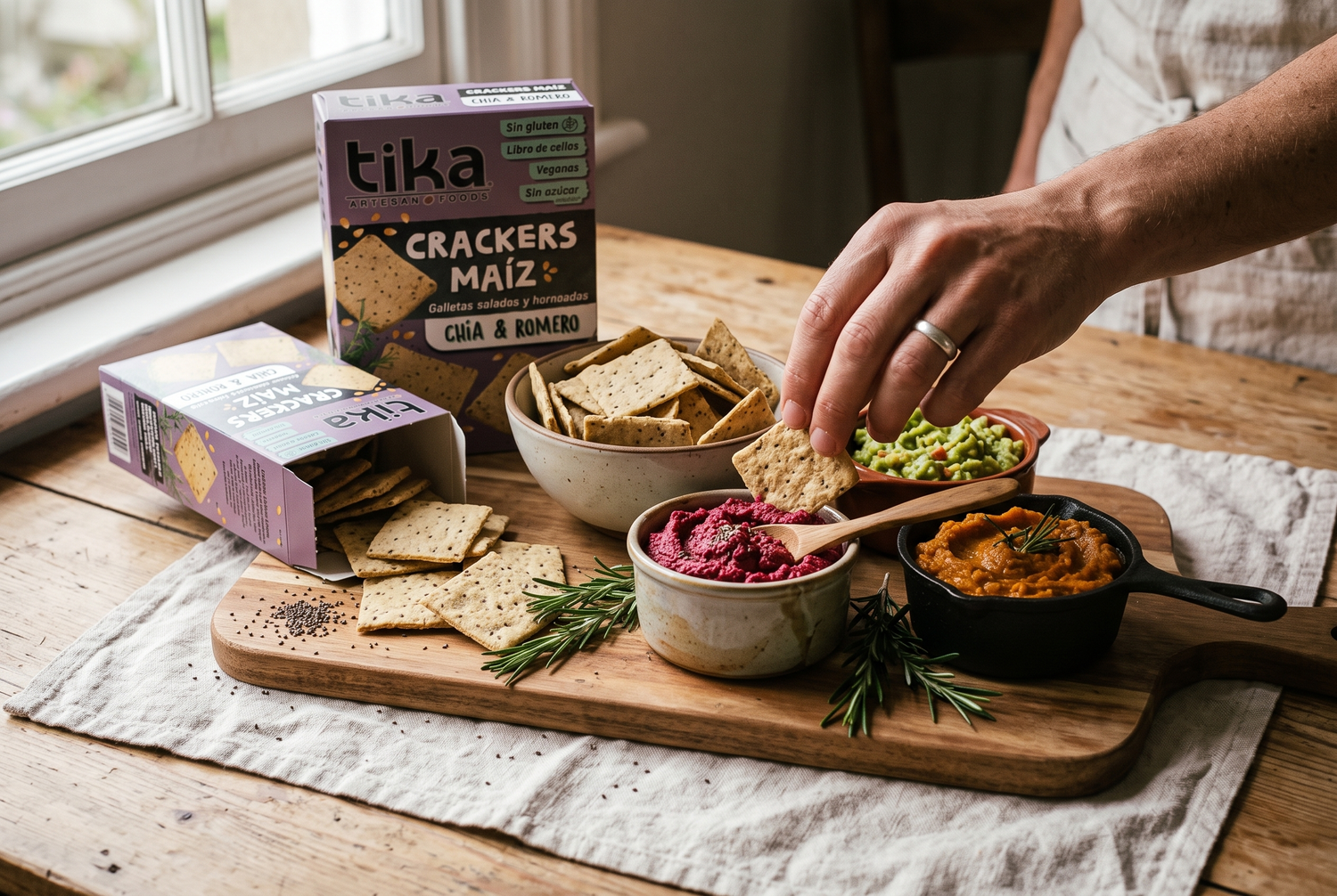 3 Dips Caseros Fáciles para Acompañar Papas, Tortillas y Snacks de Tika Foods
