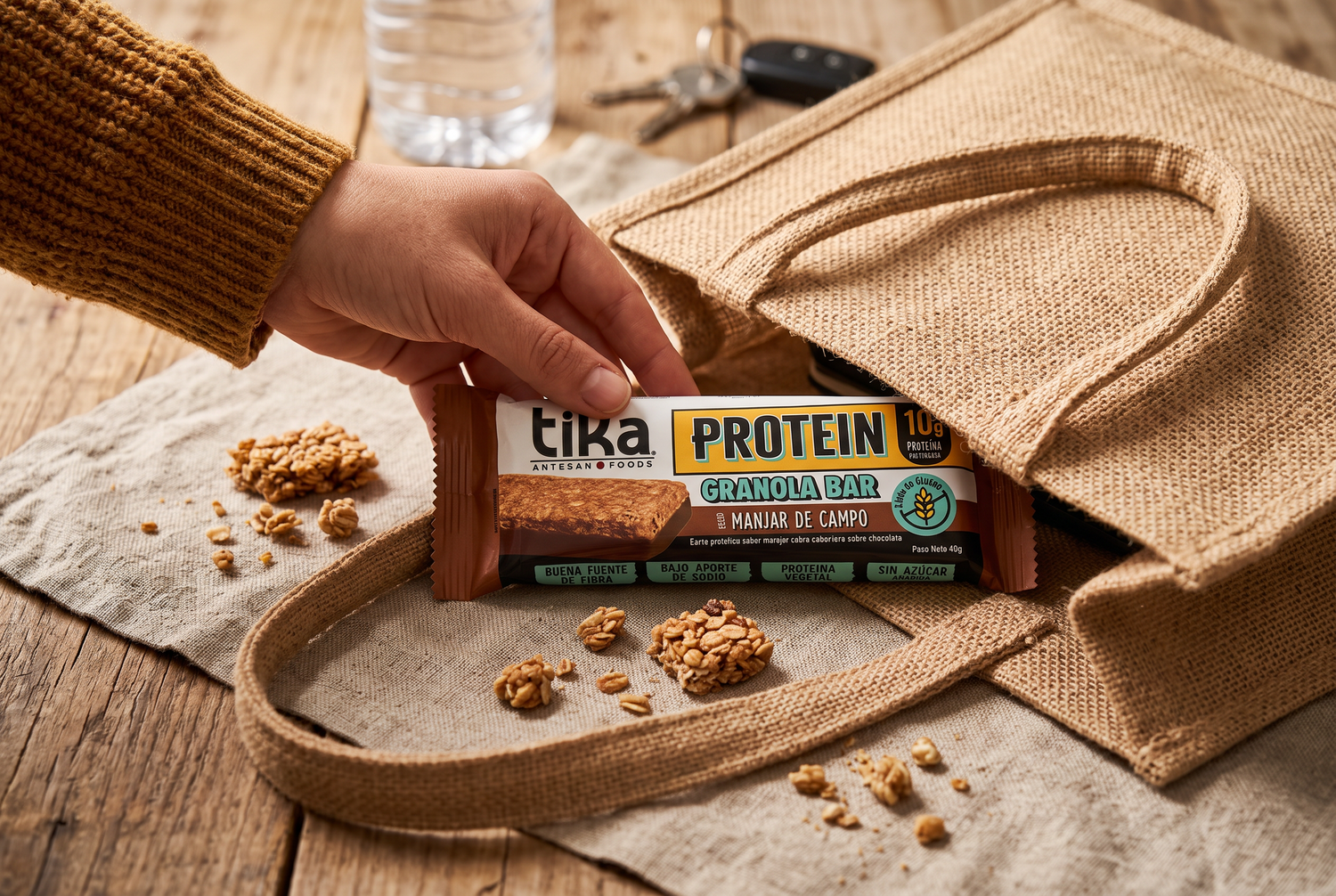 Snacks individuales para llevar: alternativas de colaciones para cada momento del día