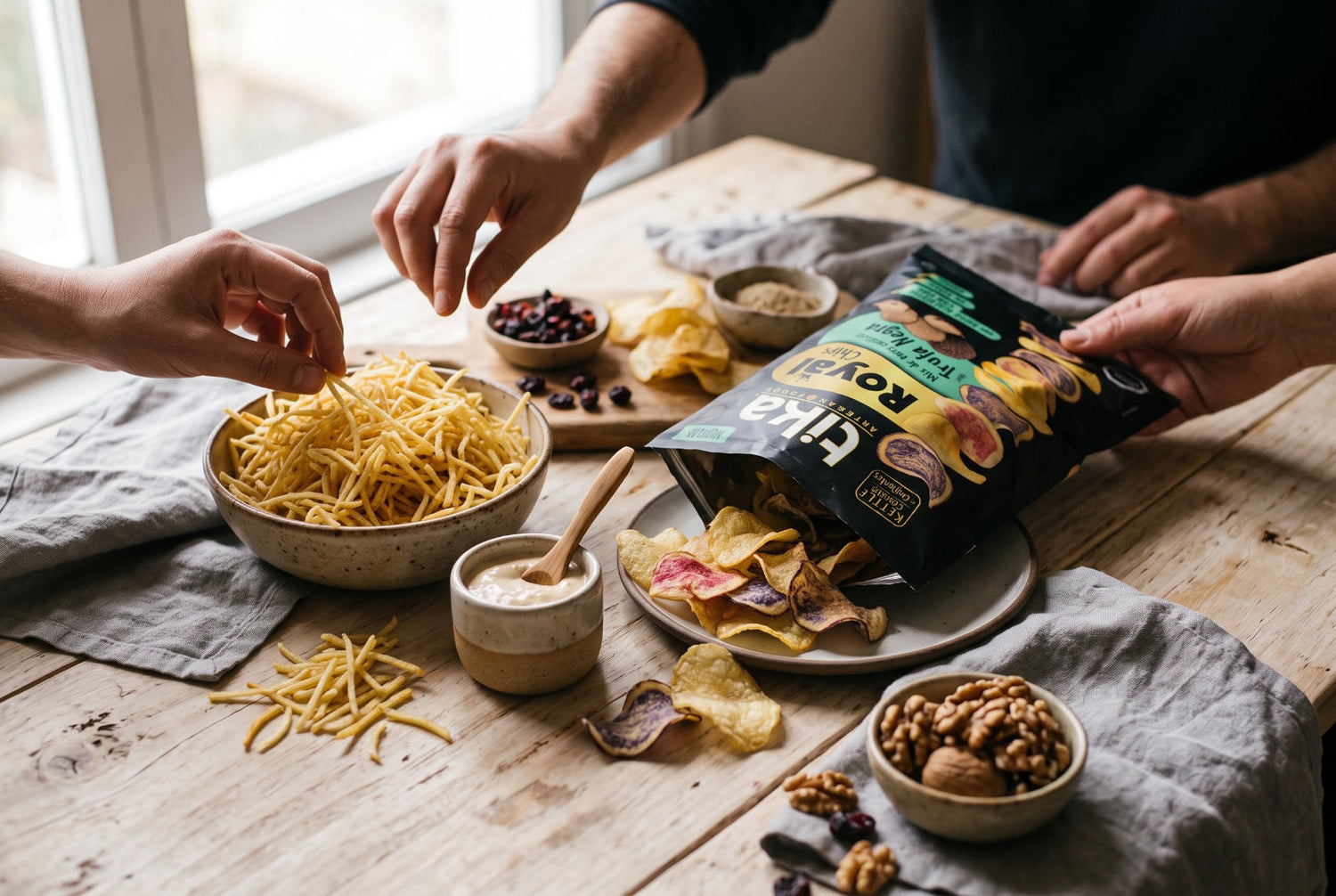 ¿Cómo preparar un picoteo de invierno rápido y saludable?