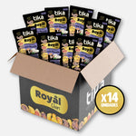 Tika Royal Chips Setas-Mozzarella 150g (14 unidades) – Snack Gourmet Vegano y Sin Gluten - 30% OFF