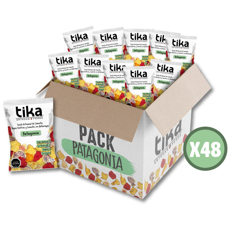 Tika Veggie Chips Patagonia 35g x 48 unidades