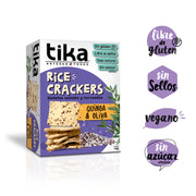 Tika Crackers Quinoa & Oliva 140g