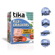Tika Crackers Tomate & Albahaca 140g