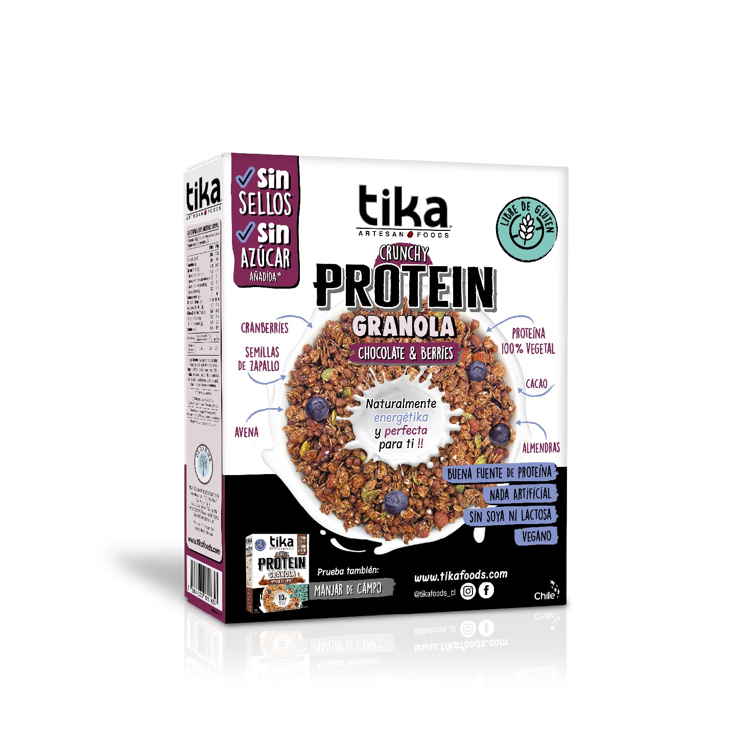 Tika Protein Granola Chocolate & Berries 250g