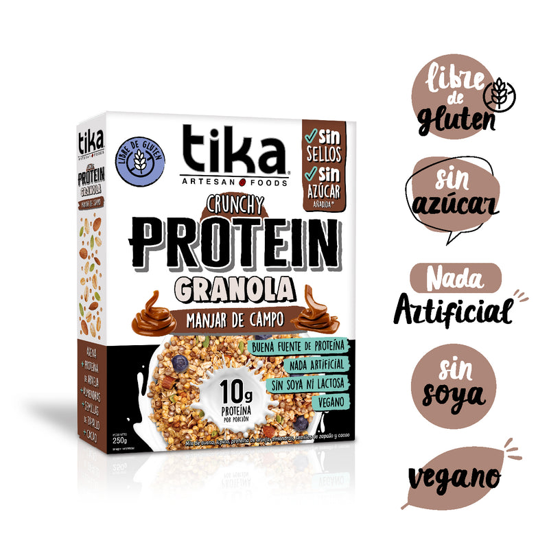 Tika Protein Granola Manjar de Campo 250g