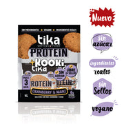 3 Galletones Tika Protein Kooki Cranberry & Maní 90g