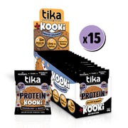 Estuche 15 Galletones Tika Kooki Protein Cranberry & Maní