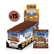 Estuche 15 Galletones Tika Kooki Choco & Almendras