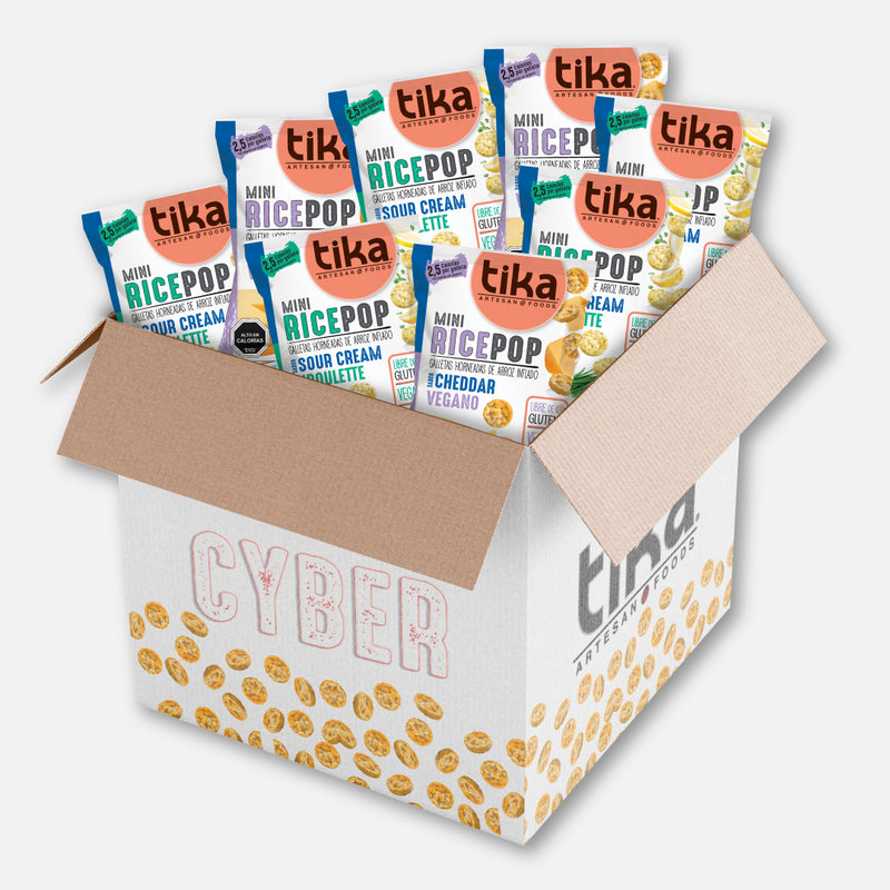 Pack Colaciones Mini Rice Pop Salados - 40% OFF