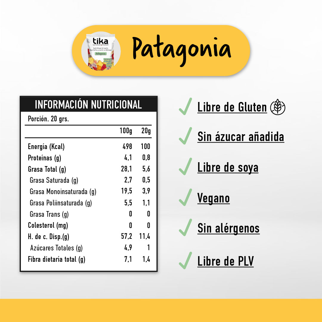 Tika Veggie Chips Patagonia 150g