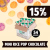 15% DCTO - Pack 54 Tika Mini Rice Pop Chocolate