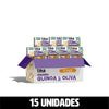 30% DCTO - Pack 15 Tika Crackers Quinoa Oliva 140g