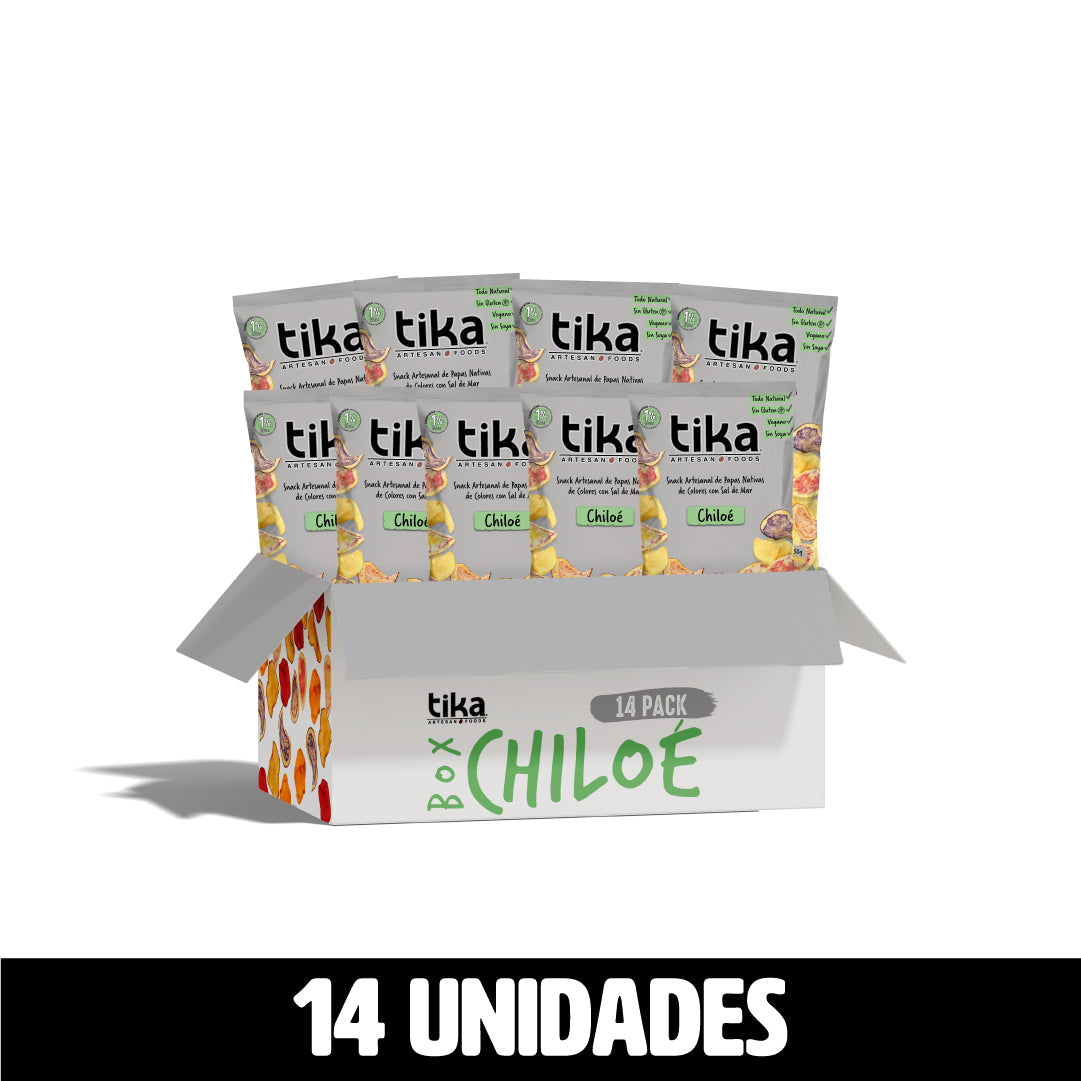 Tika Veggie Chips Chiloé 150g x 14 unidades