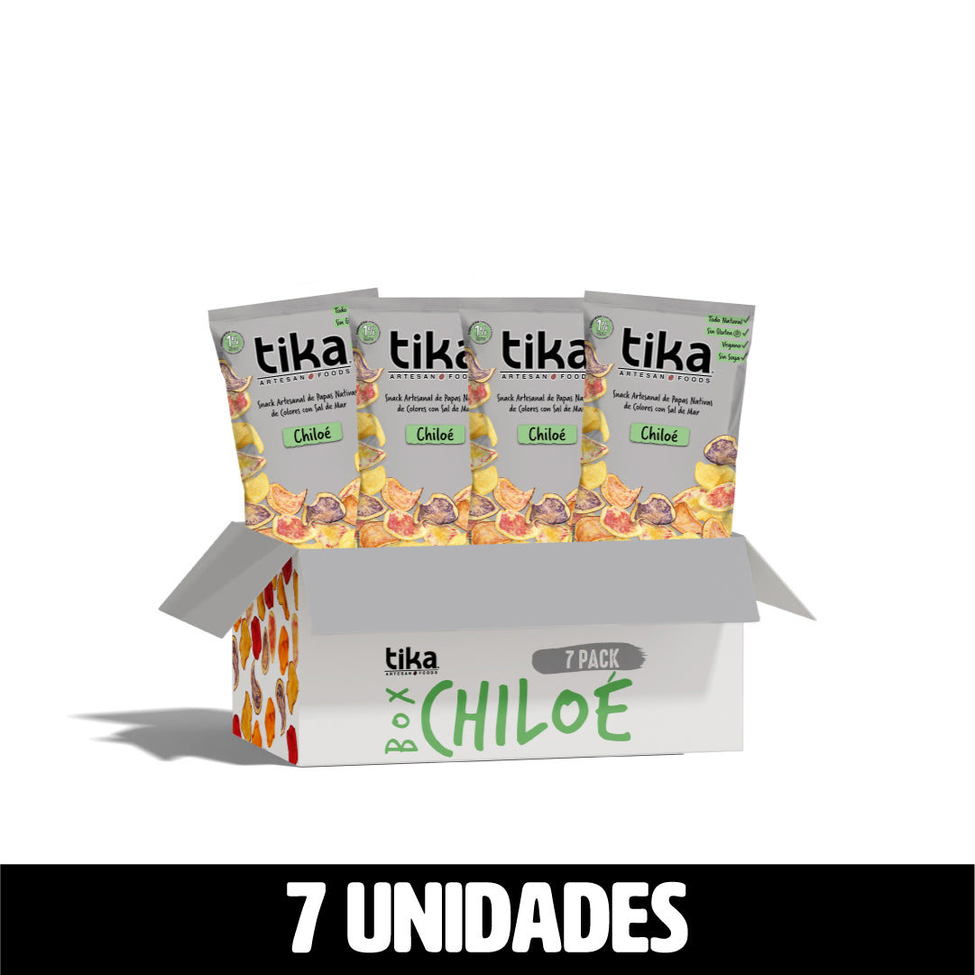 Tika Veggie Chips Chiloé 150g x 7 Unidades