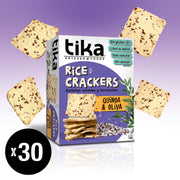 Tika Crackers Quinoa & Oliva 140g x 30 unidades