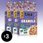 Pack 3 Tika Granola Crunchy Quinoa 200g