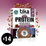 Pack 14 Tika Protein Granola Crunchy Chocolate & Berries 250g