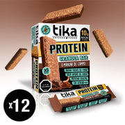 Pack 60 Barritas Tika Protein Manjar de Campo