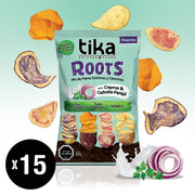 Tika Roots Crema & Cebolla-Perejil 135g x 15 unidades