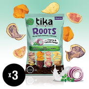 Tika Roots Crema & Cebolla-Perejil 135g x 3 unidades