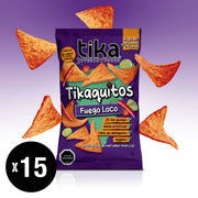 Tikaquitos Fuego Loco 150g x 15 unidades