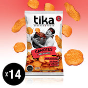 Tika Camotes BBQ Koreano 150g x 14 unidades