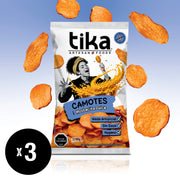 Tika Camotes Mostacita Dulce 150g x 3 unidades