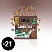Tika Granola Crunchy Cacao 20g x 21 Colaciones