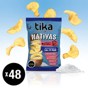 Tika Nativas Sal de Mar 35g x 48 Colaciones
