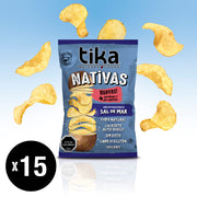 Tika Nativas Sal de Mar 35g x 15 unidades