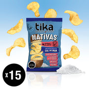 Tika Nativas Sal de Mar 35g x 15 Colaciones