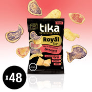 Tika Royal Chips Parmesano 35g x 48 unidades