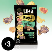 Tika Royal Chips Trufa Negra 150g x 3 Unidades