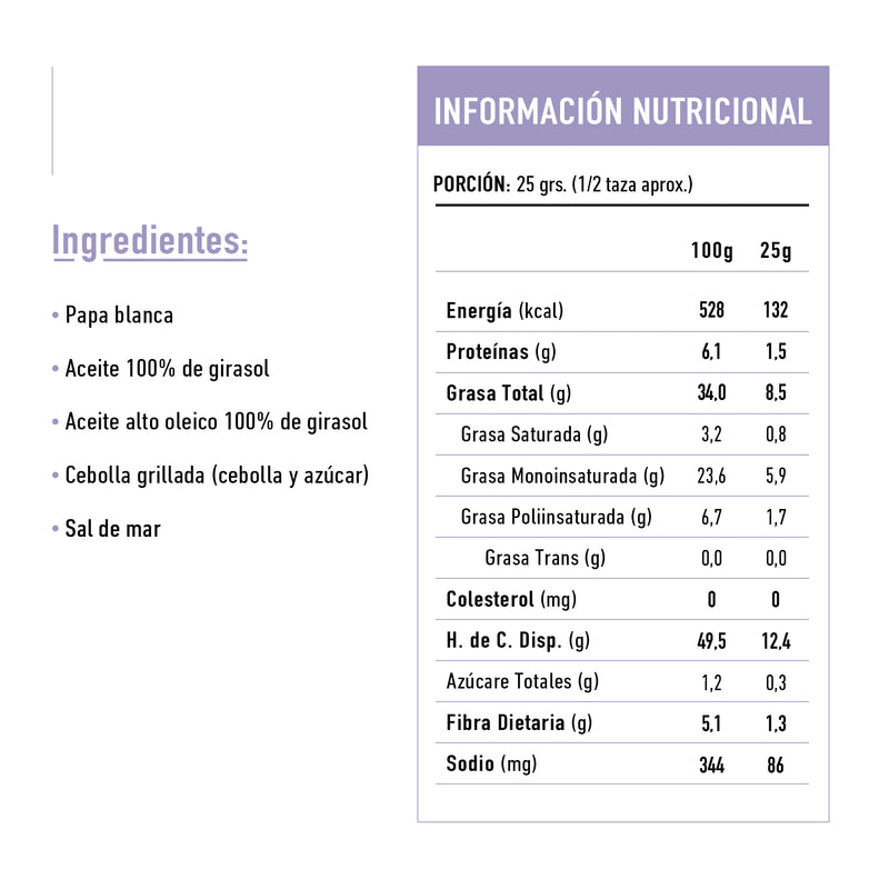 Tika Papas Ramitas Cebollita Grillada 170g