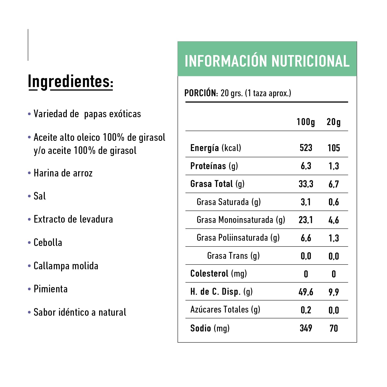 Tika Royal Chips Trufa Negra 35g