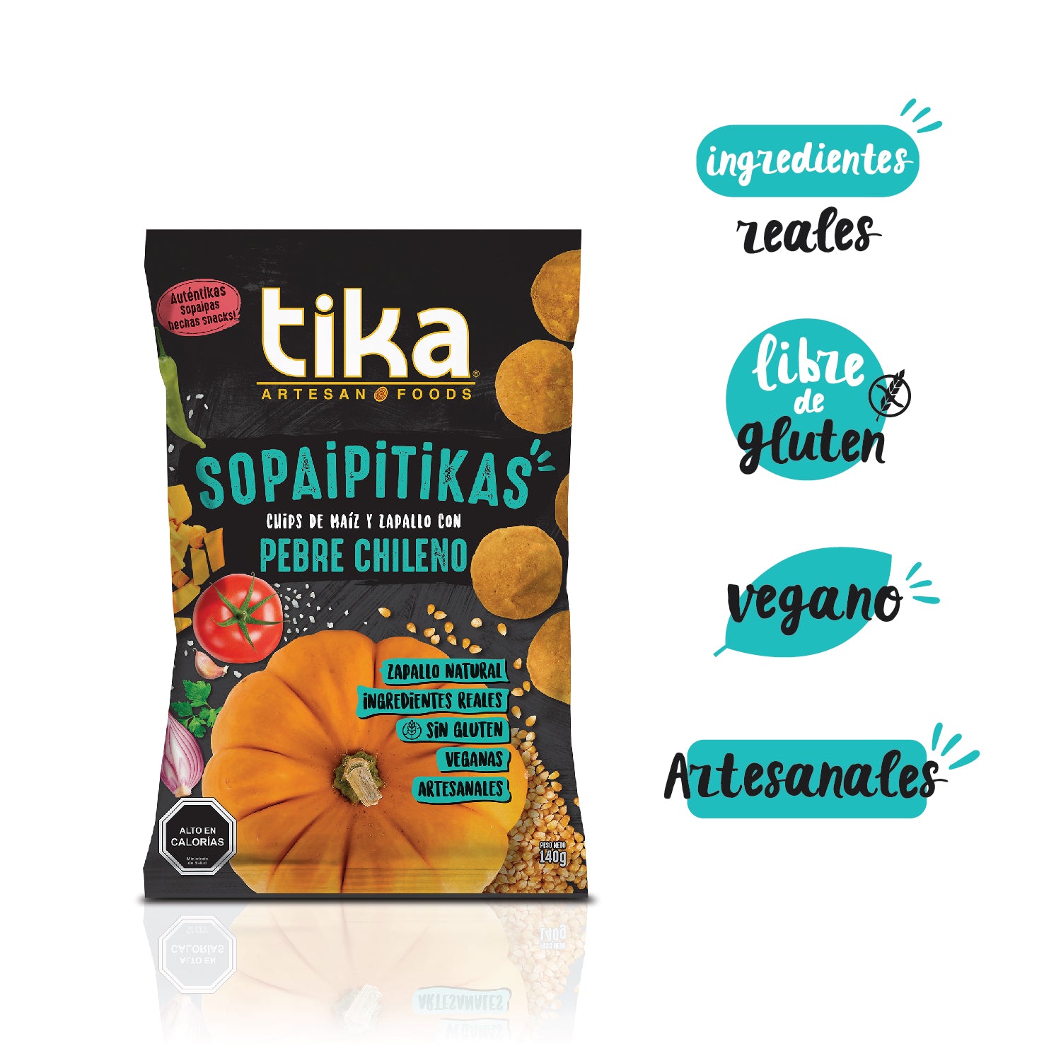Tika Sopaipitikas Pebre Chileno 140g