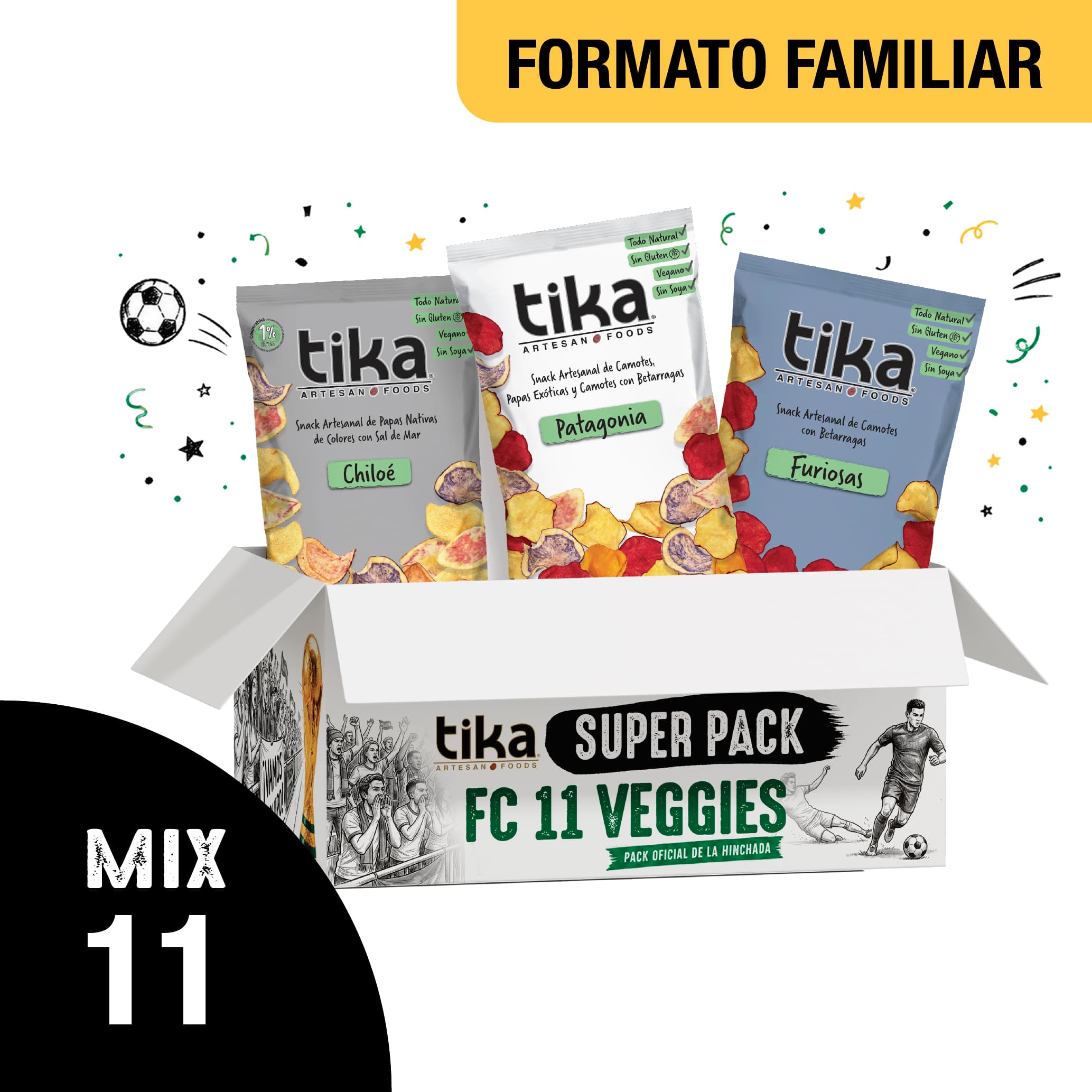 Super Pack FC - 11 unidades 150g