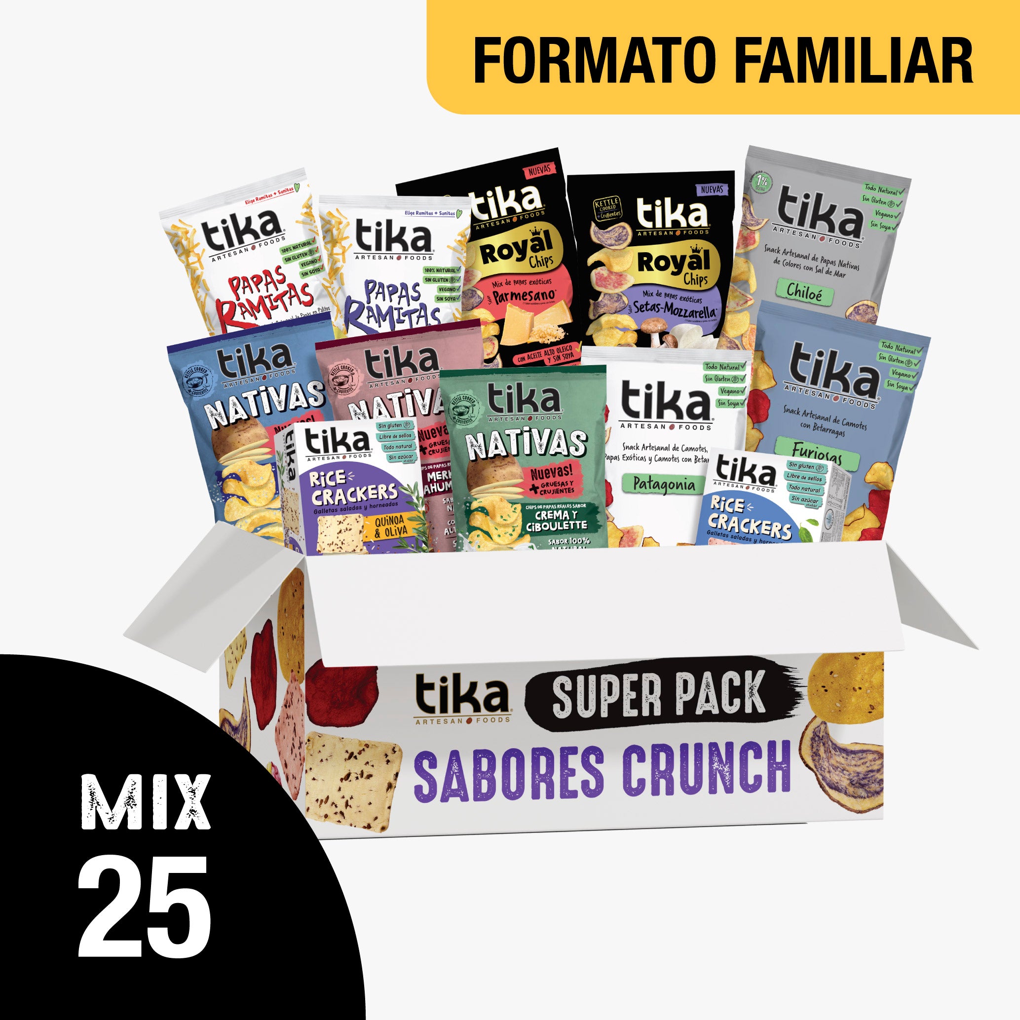 Super Pack Sabores Crunch