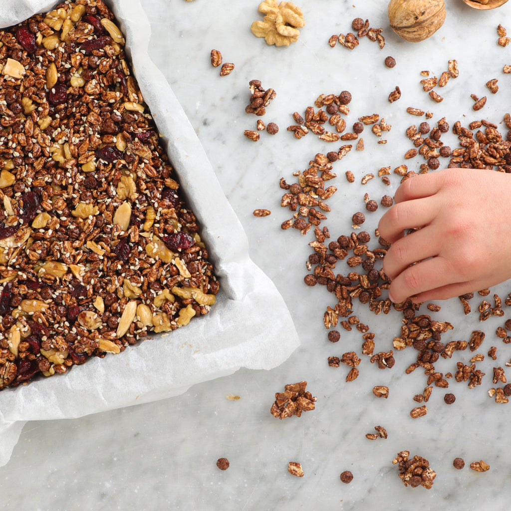 Tika Cereal Salvaje Granola Avena - Cacao - Semillas 20g x 21 unidades