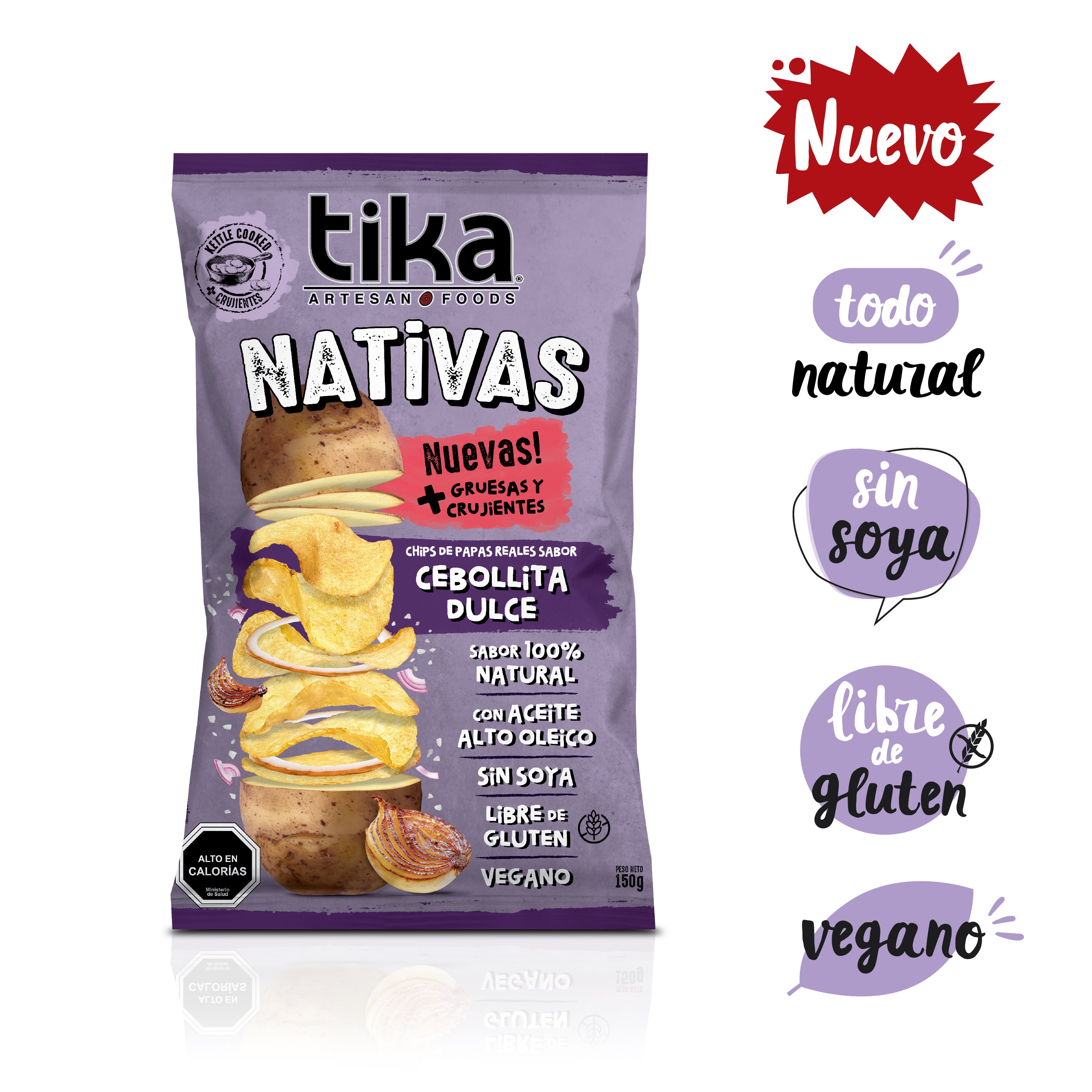 Tika Nativas Cebollita Dulce 150g