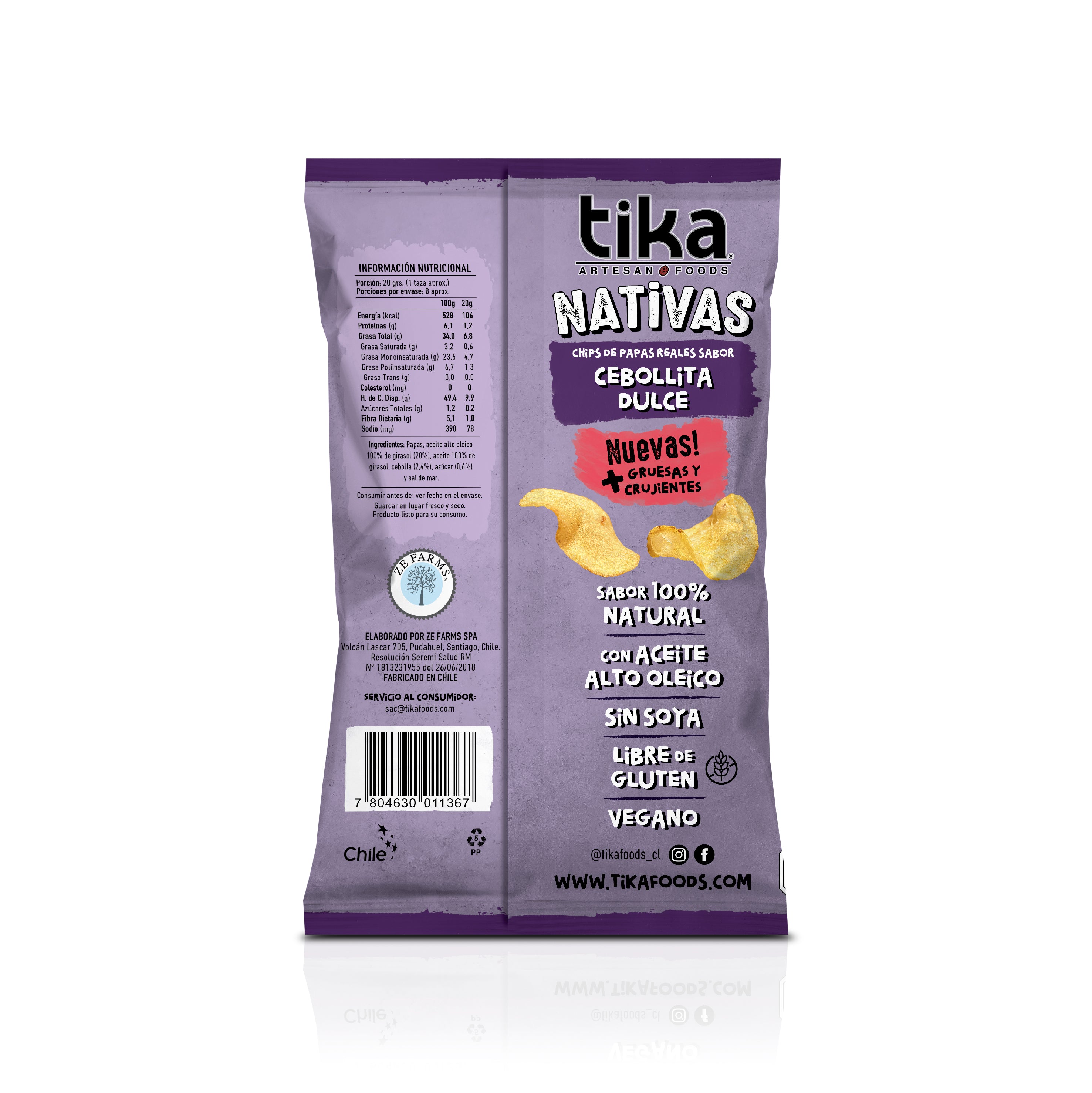 Tika Nativas Cebollita Dulce 150g