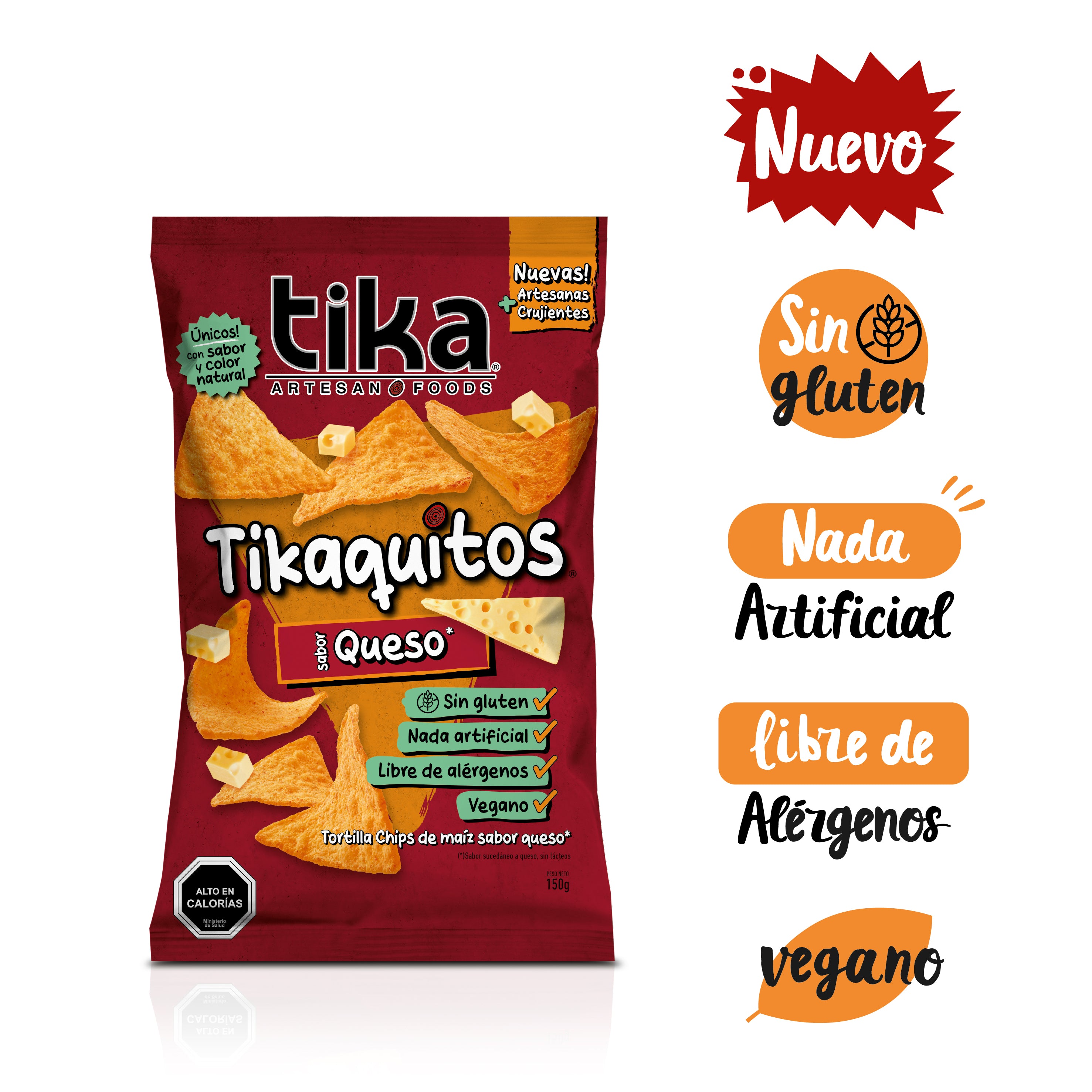Tikaquitos Queso 150g