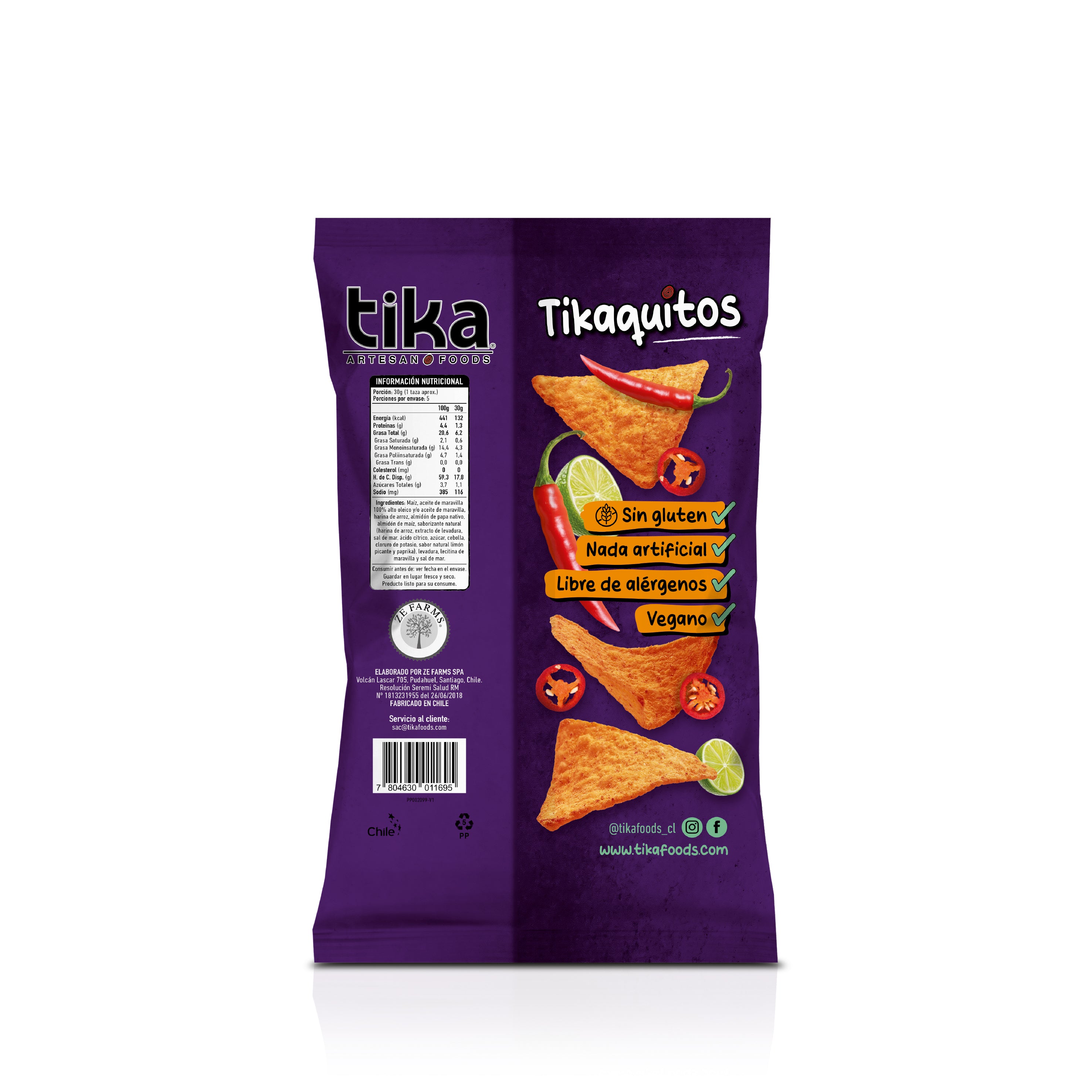 Tikaquitos Fuego Loco 150g