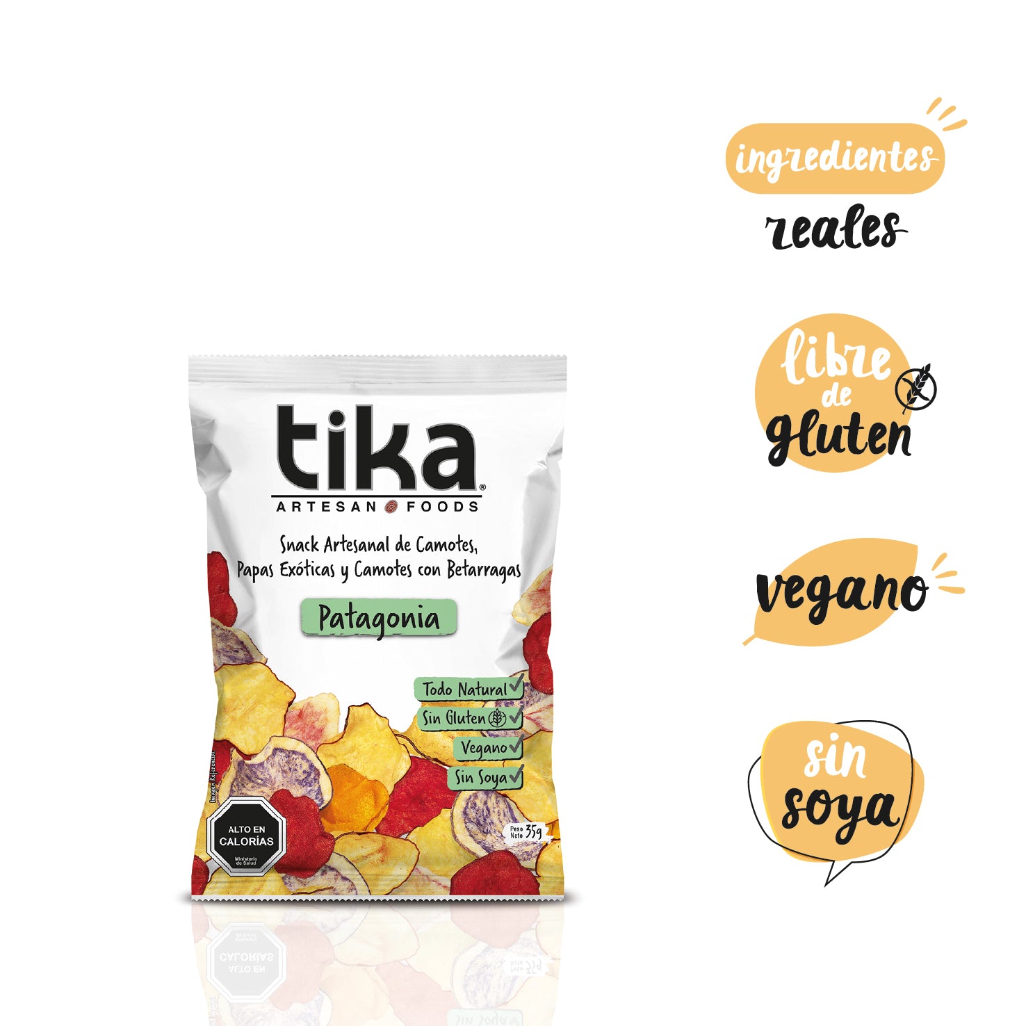 Pack 45 Tika Veggie Chips 35g