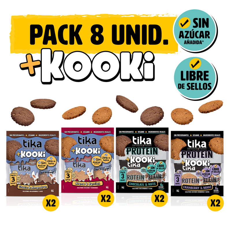 PACK KOOKI 8 UNID