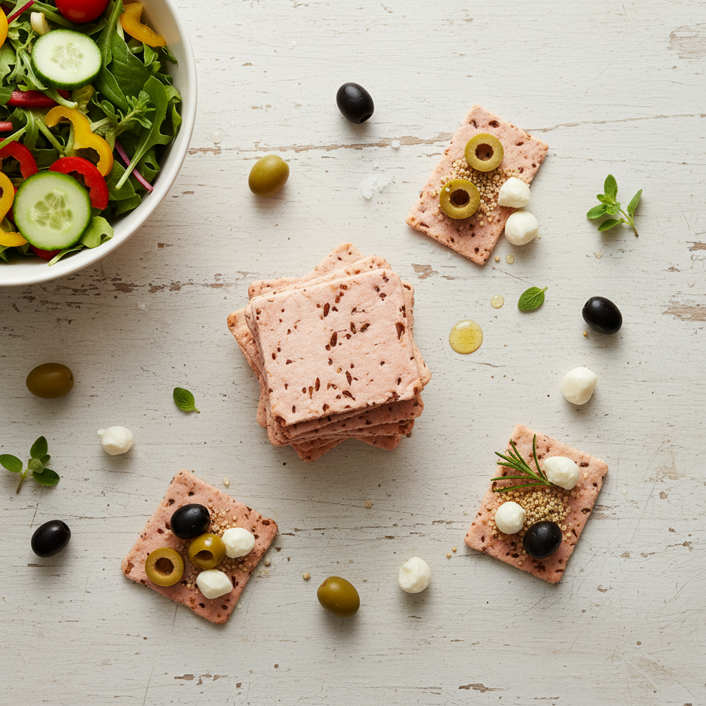 Tika Crackers Quinoa & Oliva 140g