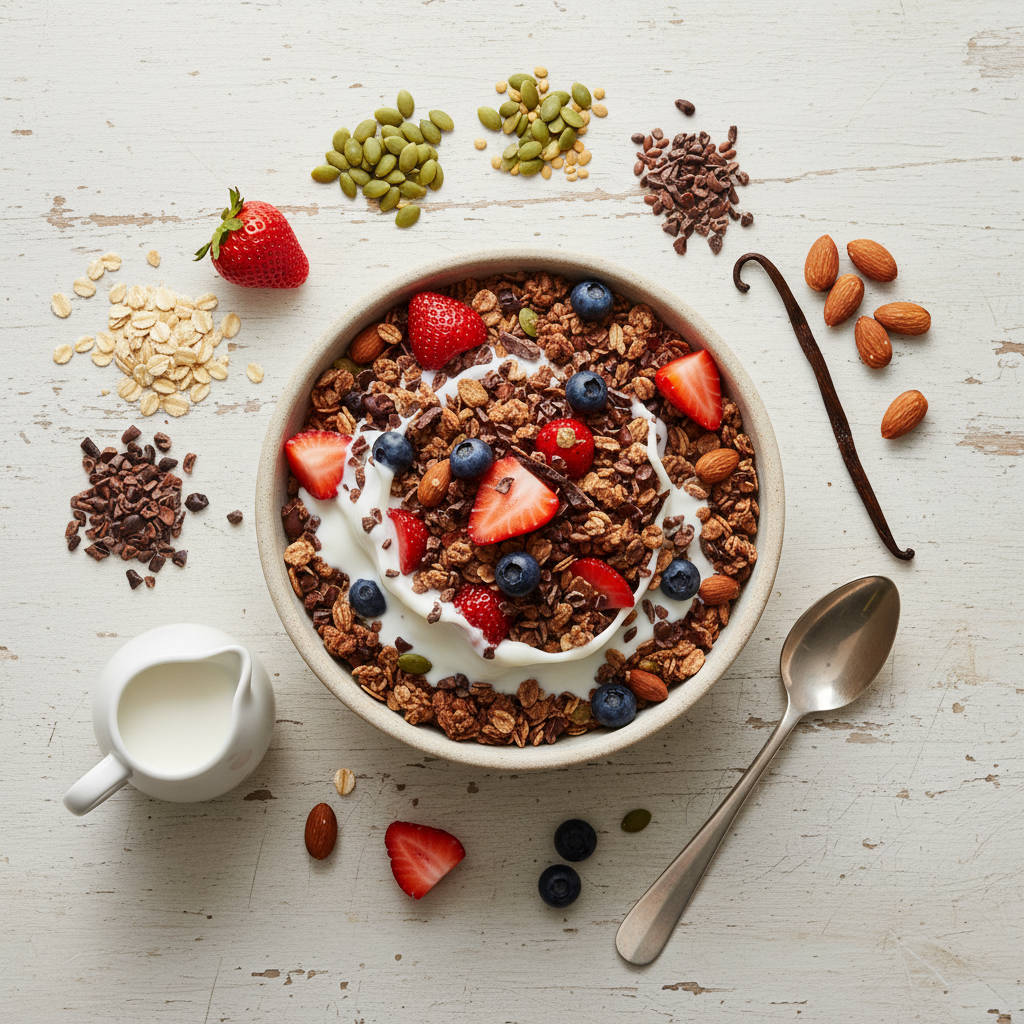 Tika Granola Crunchy Cacao 20g x 21 Colaciones